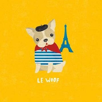 Good Dogs French Bulldog Bright Print