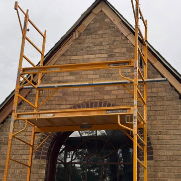 Brick & Roof Repair Project on Ivy St. in Park Hill, CO