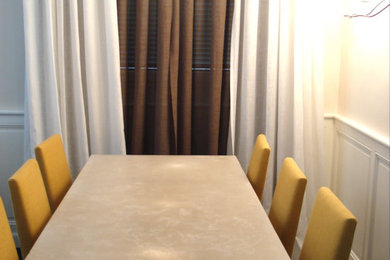 Foto di una sala da pranzo contemporanea