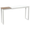 Lydock Console Table in White