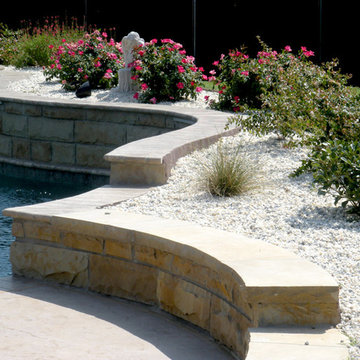 Retaining Wall & Landscaping, Corinth