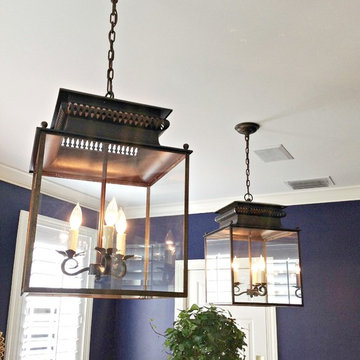 Ceiling and Lanterns After