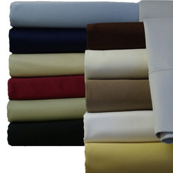 Royal Tradition - 600 TC 100% Long Staple Cotton Sheet Set - Sheet And Pillowcase Sets