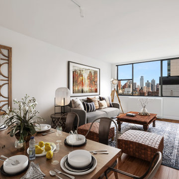 Virtual Staging Examples - Bohemian Style