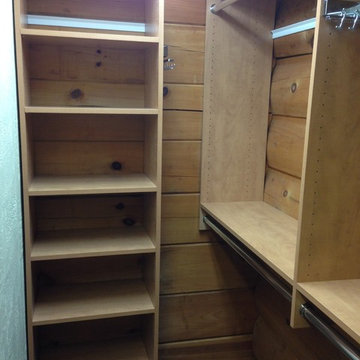 Creating Double Hang and Shelving