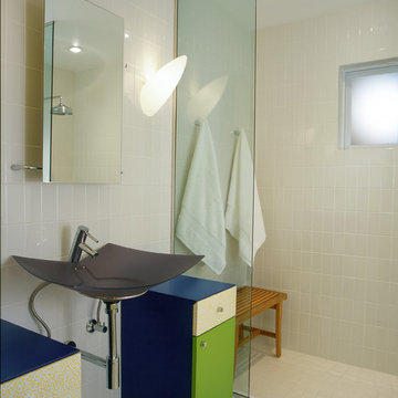 A sophisticated bathroom renovation, from grade school to adulthood