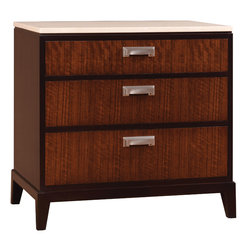 Stickley Uptown 3-Drawer Night Stand 8538 - Nightstands And Bedside Tables