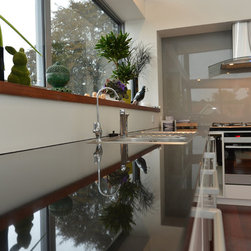 Case Study: Apartment-inspired three level home - Indoor Fireplaces