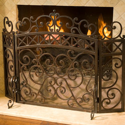 Lorena Liz Firescreen Free-standing - Fireplace Screens