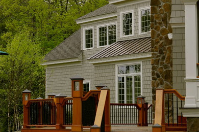 Example of a classic exterior home design in Boston