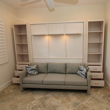 Make your Murphy Wall Bed more Functional with a Sofa in Front