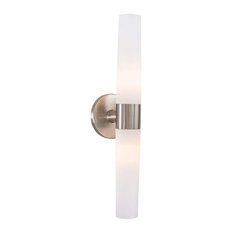 Bathroom Light Fixtures Satin Nickel shop brushed nickel bathroom sconce products on houzz Bathroom Light Fixtures Satin Nickel shop brushed nickel bathroom sconce products on houzz