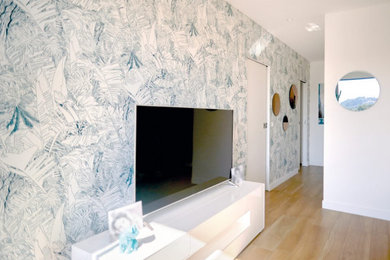 Inspiration pour une chambre design.