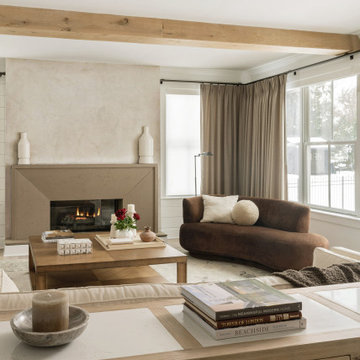 Earthy Tones and Elegant Lines