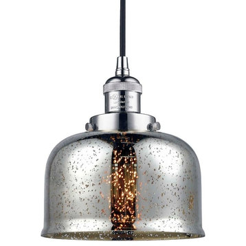Innovations Lighting 201C Large Bell Large Bell 8"W Mini Pendant - Polished