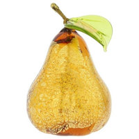 Murano Glass Pear Figurine