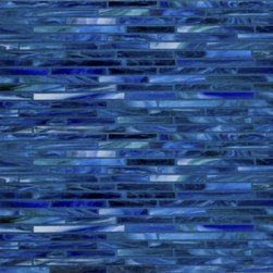 Gigi's Groovy Stixx- AlysEdwards Glass Tile- Nocturnal Sea - Tile