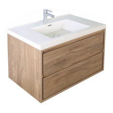 Teak Modern Bathroom Vanities Houzz