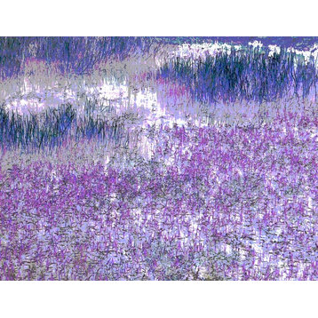 "Lavender Field" by Paul Laoria, Giclee Canvas Wall Art, 24"x32"