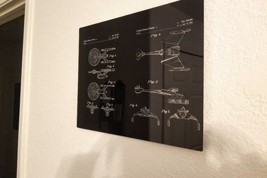 Metal Patent Art Sample