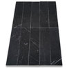 Nero Marquina Black Marble 2x8 Tile Polished, 100 sq.ft.