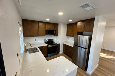 Kitchen - large modern kitchen idea in San Francisco