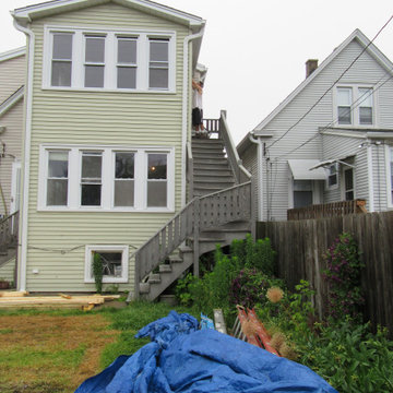 Chicago - Portage Park Rebuild. Before new deck