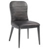 Shelton Dining Chair Nimbus Black Leather, Set of 2