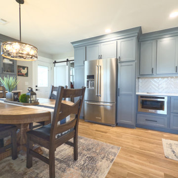 Dreamy Blue Modern Farmhouse