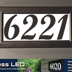 Address LED - illuminated house numbers - House Numbers