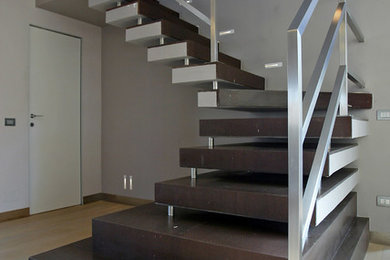 Contemporary staircase in Rome.