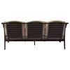 Glen Ives Brown Aluminum Outdoor 4 pc Sofa Set with Cushions