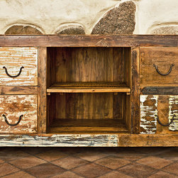 Reclaimed Wood Furniture from Crete - アクセントチェスト・キャビネット