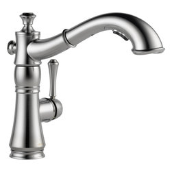 Delta Cassidy Single Handle Pull-Out Kitchen Faucet - Kitchen Faucets