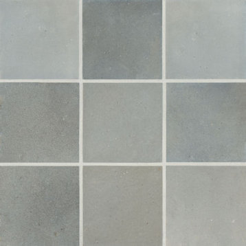 Celine 4" x 4" Matte Porcelain Floor & Wall Tile, Blue (50-pack/5.38 sqft.)