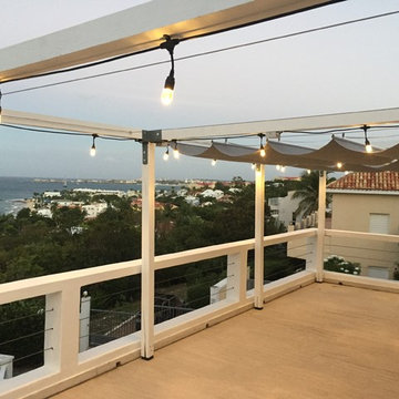 Infinity Canopy provides coverage with 1 row of 5'x16' and 2 rows of 5'x12'