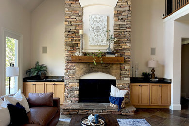 Family room photo in Charlotte