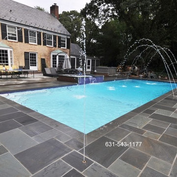 Gunite swimming pool company, East Norwich, NY 11732.