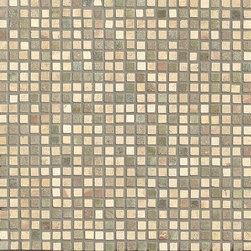 Tepenade, Cream, Verde Laguna - Tile