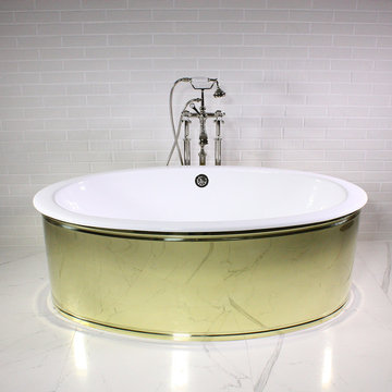 Penhaglion's First Solid Brass Skirted Cast Iron Tub