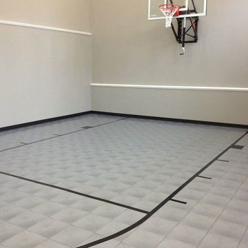 Minnesota Pro Baseball Players Home Court built by SnapSports