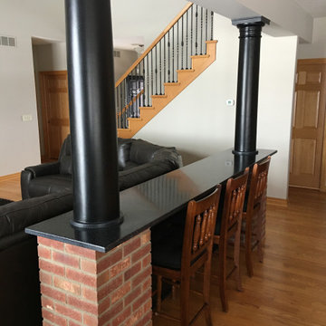 EnStone Obsidian countertop