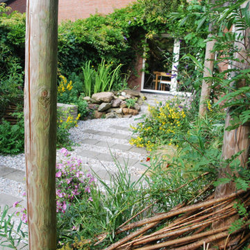 Wheelchair and wildlife friendly garden