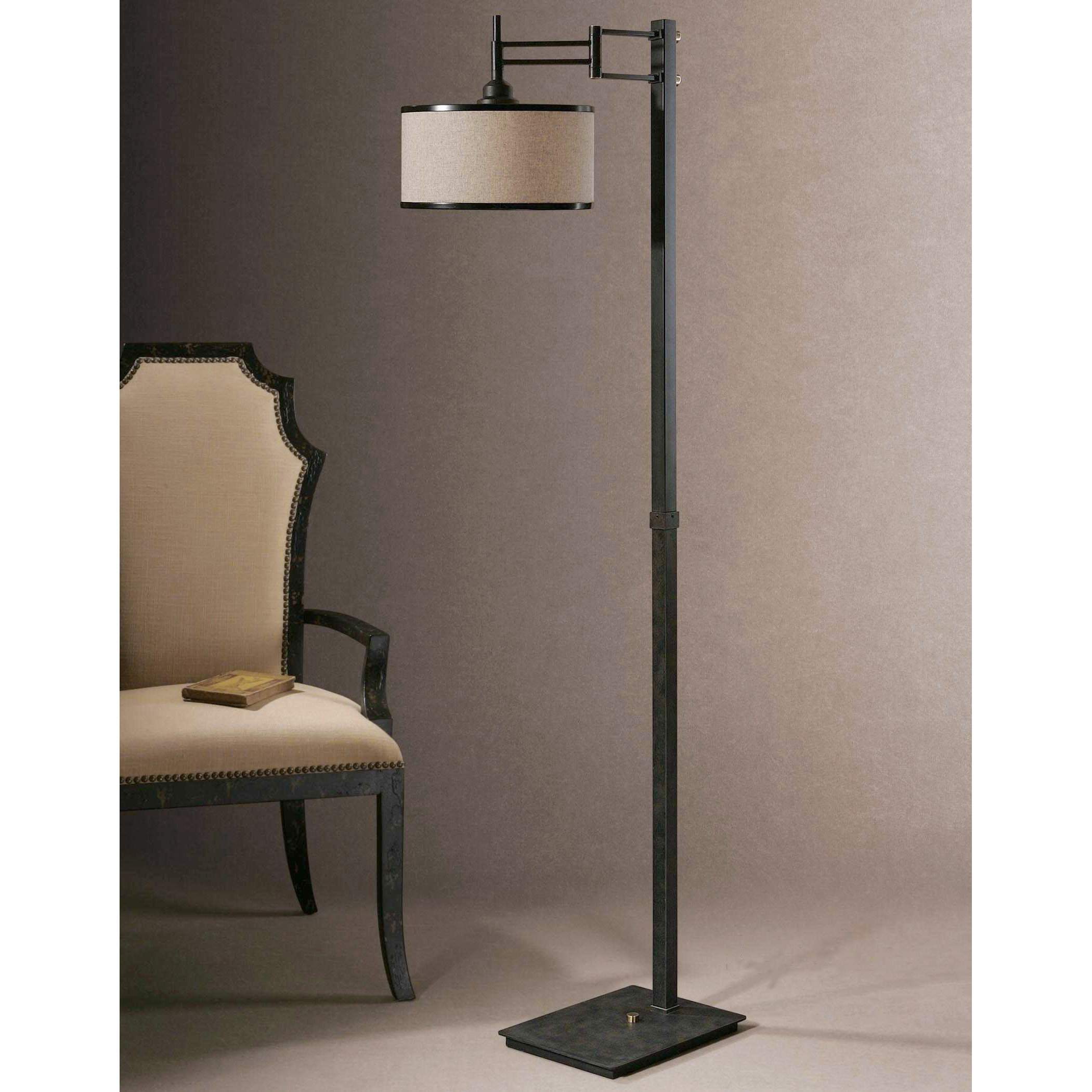 Uttermost 28587-1 Prescott Metal Floor Lamp - Transitional - Floor ...