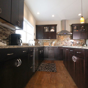 Mocha Cabinets, Kitchen,