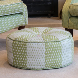 Sofa and Two Armchairs - Footstools And Ottomans