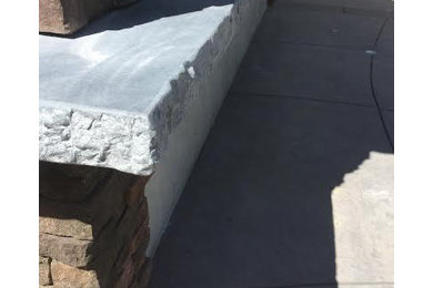 Inspiration for a rustic exterior home remodel in San Diego