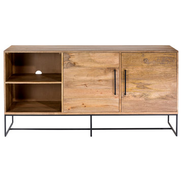 Moe's Home Colvin Entertainment Unit With Natural Finish SR-1029-24
