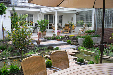 Moderner Garten in Düsseldorf