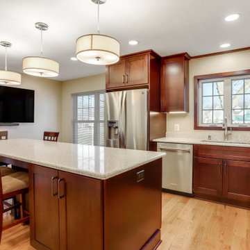 Transitional Kitchen, Pantry, Mudroom and Laundry New Market, MD